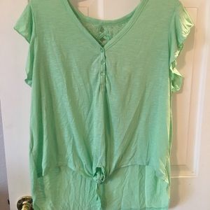 Cute 3xl green shirt